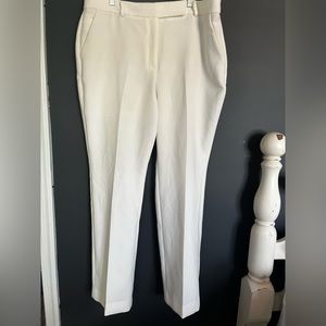 White Short Length Pants